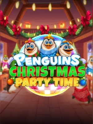Penguins Christmas Party Time slot game on Wave Play