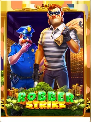 Robber Strike slot game on Wave Play