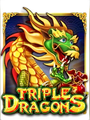 Triple Dragons slot game on Wave Play