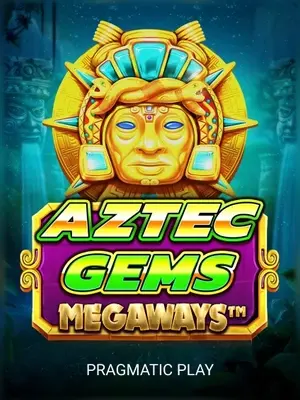 Aztec Gems Megaways slot game on Wave Play