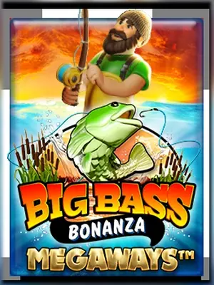 Big Bass Bonanza Megaways slot game on Wave Play