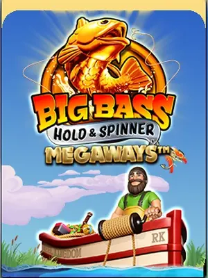 Big Bass Hold & Spinner Megaways slot game on Wave Play
