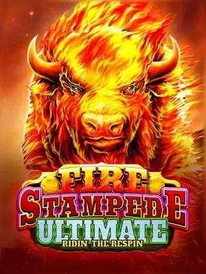 Fire Stampede Ultimate slot game on Wave Play
