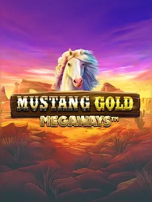 Mustang Gold Megaways slot game on Wave Play