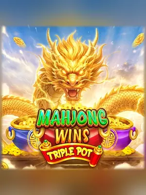 Mahjong Wins Triple Pot slot game on Wave Play