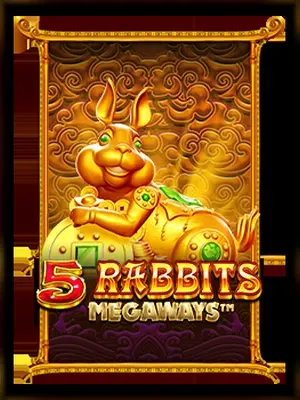 5 Rabbits Megaways slot game on Wave Play