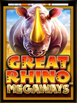 Great Rhino Megaways slot game on Wave Play