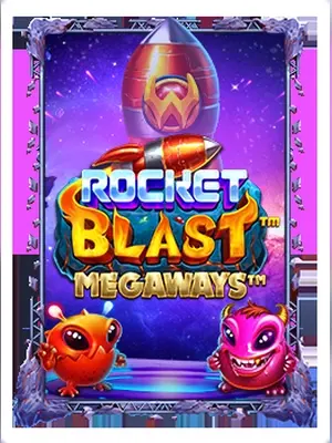 Rocket Blast Megaways slot game on Wave Play