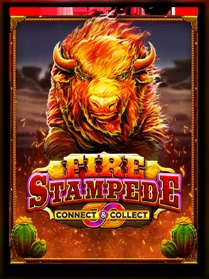 Fire Stampede slot game on Wave Play