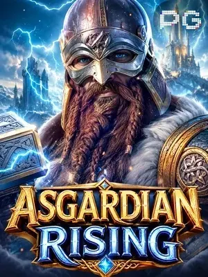 Asgardian Rising slot game on Wave Play