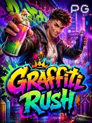 Graffiti Rush slot game on Wave Play
