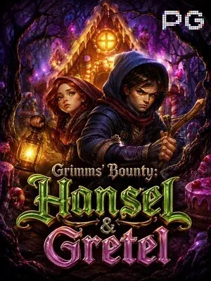 Grimms' Bounty: Hansel & Gretel slot game on Wave Play