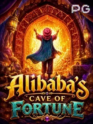 Alibaba's Cave of Fortune slot game on Wave Play