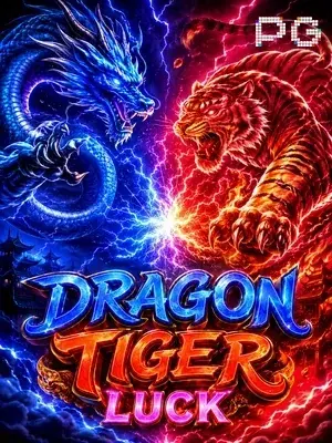 Dragon Tiger Luck slot game on Wave Play