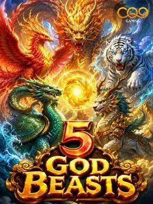 5 God Beasts slot game on Wave Play