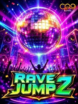 Rave Jump2 slot game on Wave Play