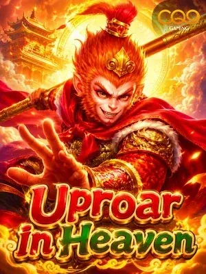 Uproar In Heaven slot game on Wave Play
