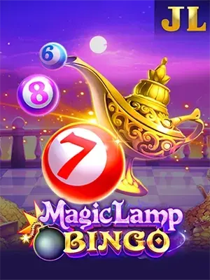 Magic Lamp Bingo slot game on Wave Play