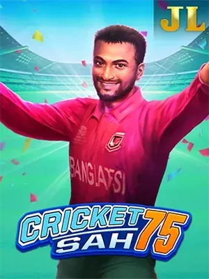 Cricket Sah 75 slot game on Wave Play