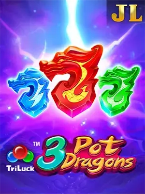 3 Pot Dragons slot game on Wave Play