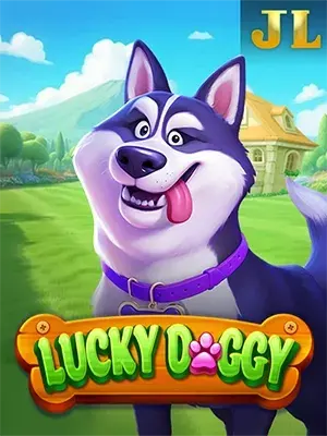 Lucky Doggy slot game on Wave Play