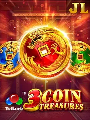 3 Coin Treasures slot game on Wave Play