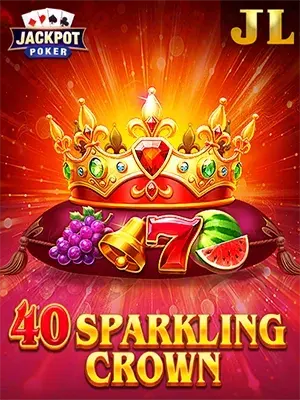 40 Sparkling Crown slot game on Wave Play