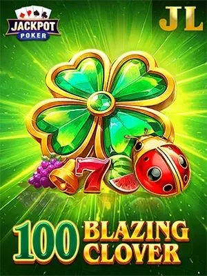 100 Blazing Clover slot game on Wave Play
