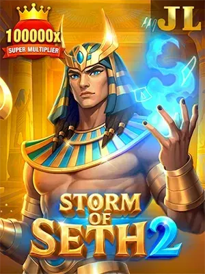 Storm of Seth 2 slot game on Wave Play