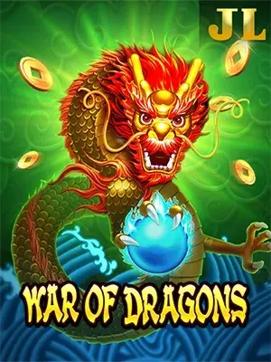War Of Dragons slot game on Wave Play