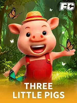 THREE LITTLE PIGS slot game on Wave Play