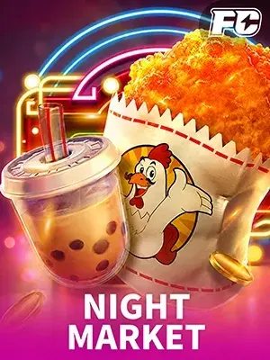 NIGHT MARKET slot game on Wave Play