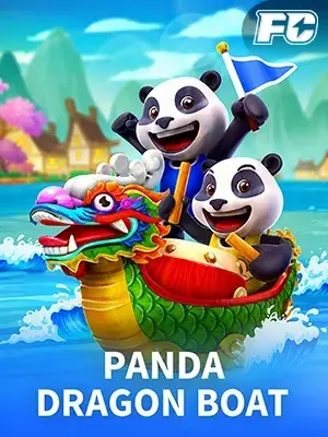 PANDA DRAGON BOAT slot game on Wave Play