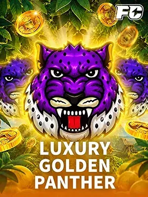 LUXURY GOLDEN PANTHER slot game on Wave Play