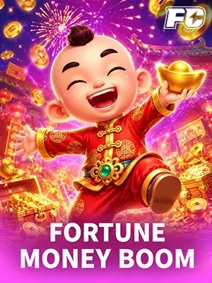 FORTUNE MONEY BOOM slot game on Wave Play