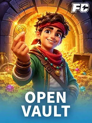 OPEN VAULT slot game on Wave Play