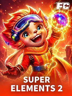 SUPER ELEMENTS 2 slot game on Wave Play