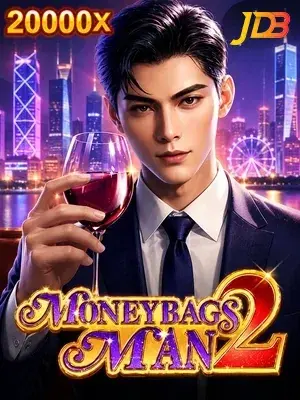 Moneybags Man 2 slot game on Wave Play