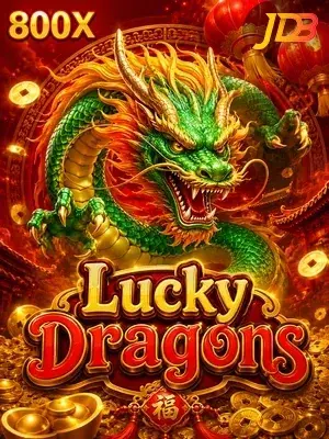 Lucky Dragons slot game on Wave Play