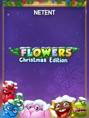 Flowers Christmas Edition slot game on Wave Play