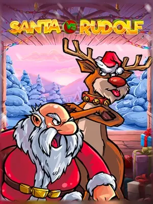 Santa vs Rudolf slot game on Wave Play