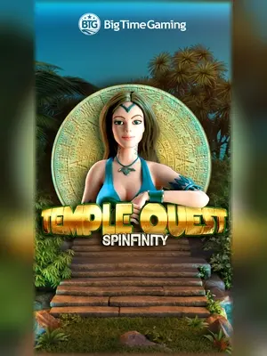 Temple Quest Spinfinity slot game on Wave Play