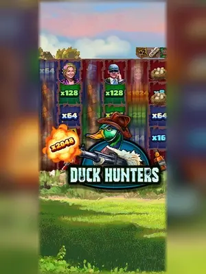 Duck Hunters slot game on Wave Play