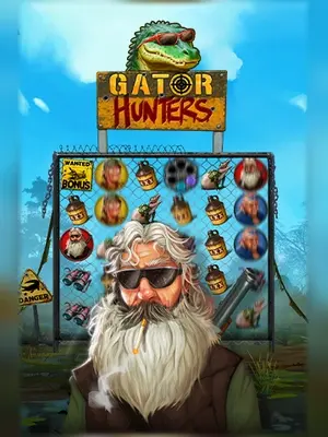 Gator Hunters slot game on Wave Play