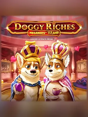 Doggy Riches Megaway slot game on Wave Play