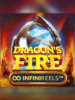 Dragon's Fire Infinireels slot game on Wave Play