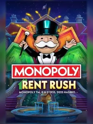 Monopoly Rent Rush slot game on Wave Play