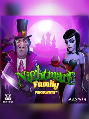 Nightmare Family MegaWays slot game on Wave Play