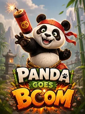 Panda Goes Boom slot game on Wave Play