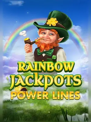 Rainbow Jackpots Power Lines slot game on Wave Play